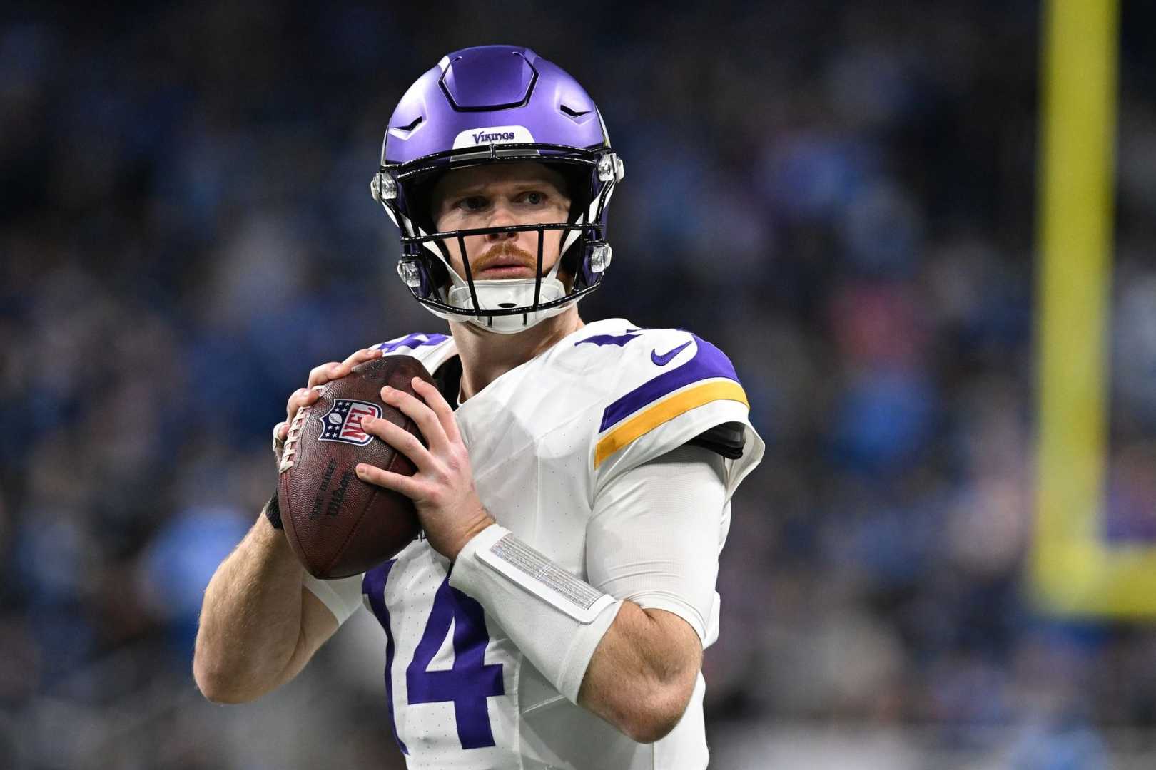 Sam Darnold Vikings Playoff Game 2024