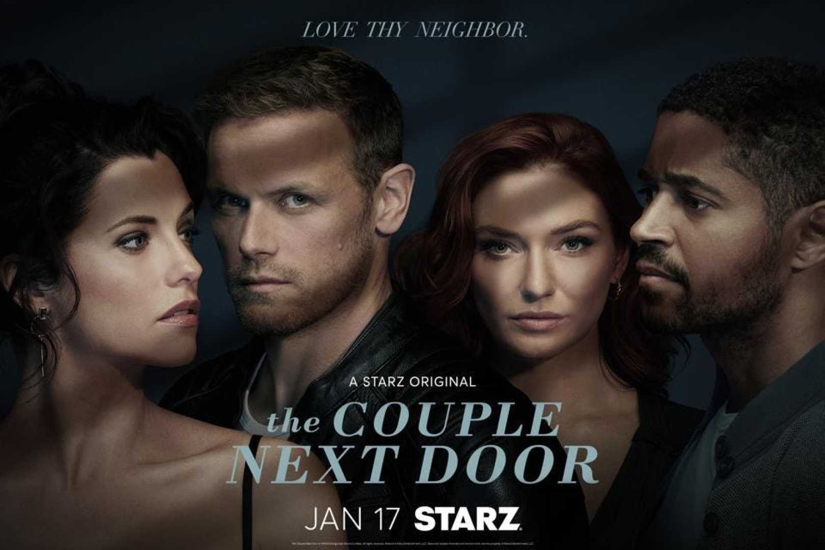 Sam Heughan The Couple Next Door Starz Series