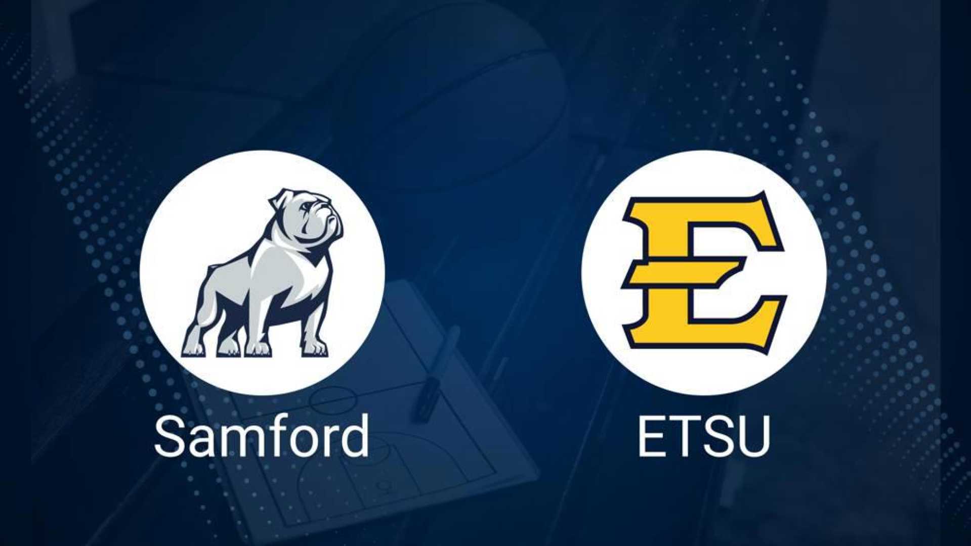 Samford Bulldogs Vs Etsu Buccaneers Basketball Game