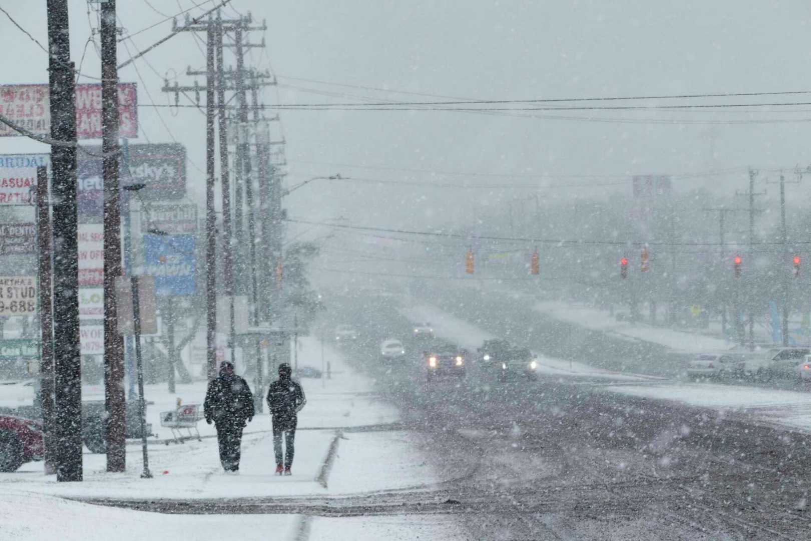 San Antonio Winter Weather Freezing Rain 2025