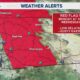 San Diego County Red Flag Warning Wildfire Risk