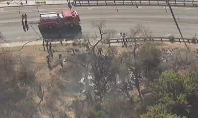 San Diego Vegetation Fire Near Fairmount Avenue