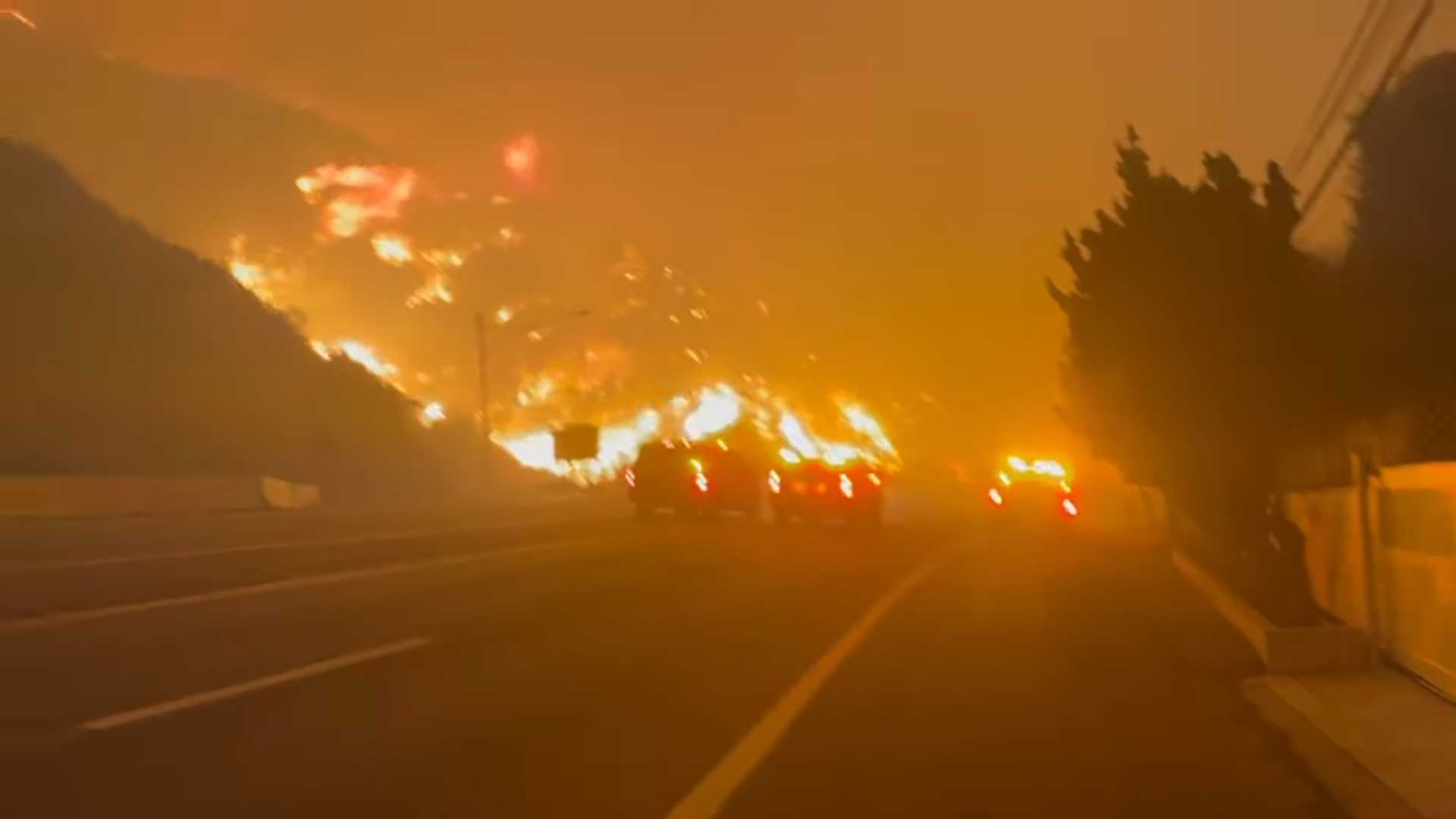 Sandra Lee Malibu Home Wildfire Destruction