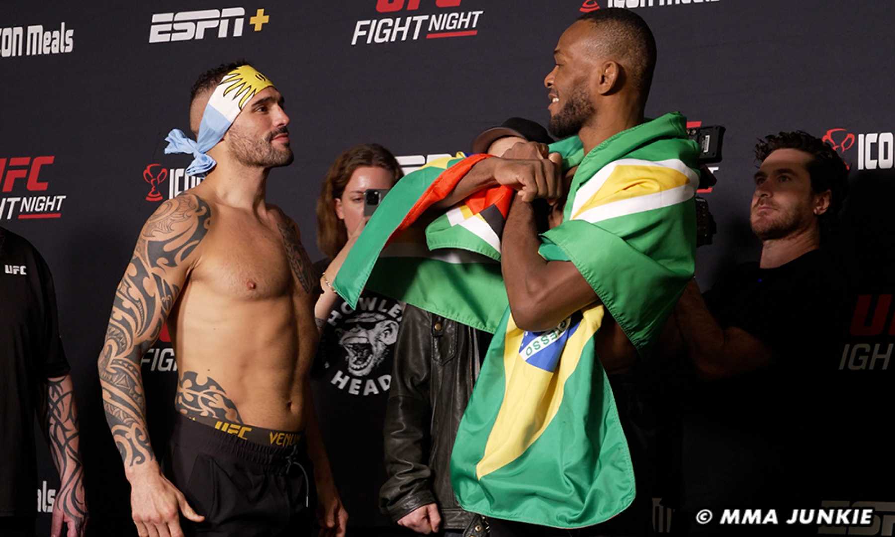 Santiago Ponzinibbio Carlston Harris Ufc Fight Night 249