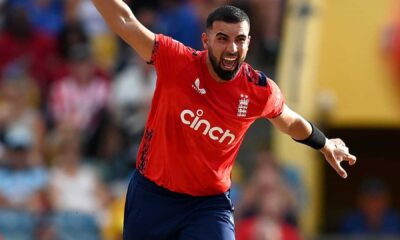 Saqib Mahmood Bowling T20i India Vs England 2025