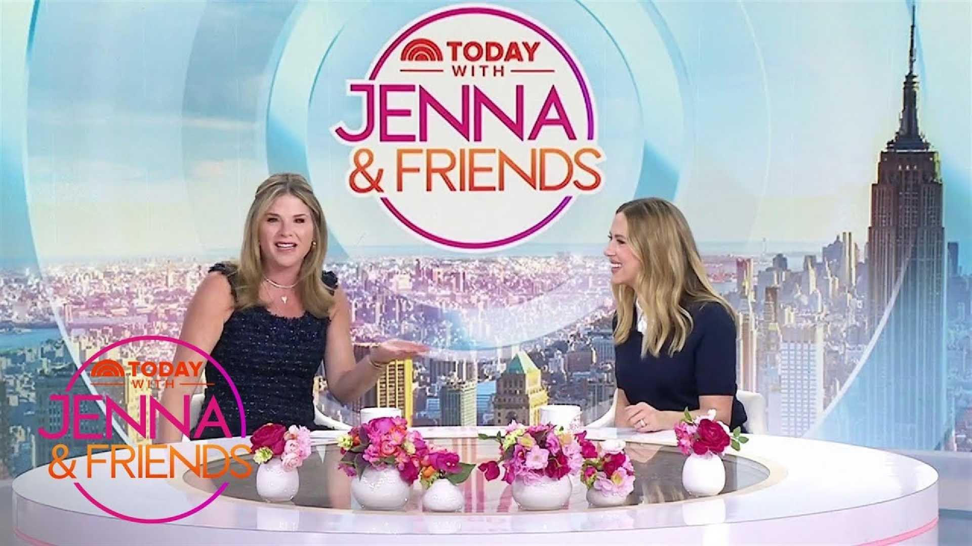 Scarlett Johansson Today Show Jenna Bush Hager