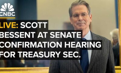 Scott Bessent Senate Confirmation Hearing Treasury Secretary