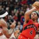 Scottie Barnes Toronto Raptors Game Action