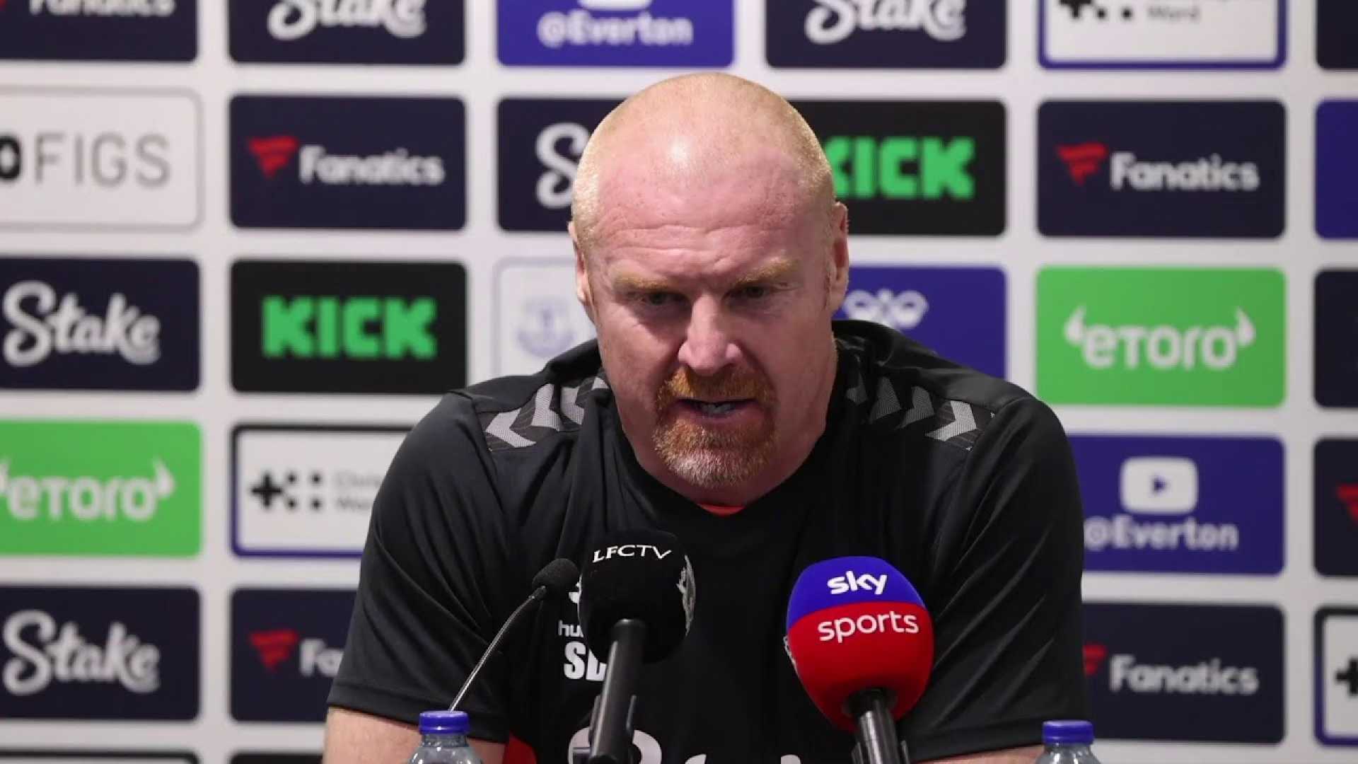 Sean Dyche Everton Manager Press Conference