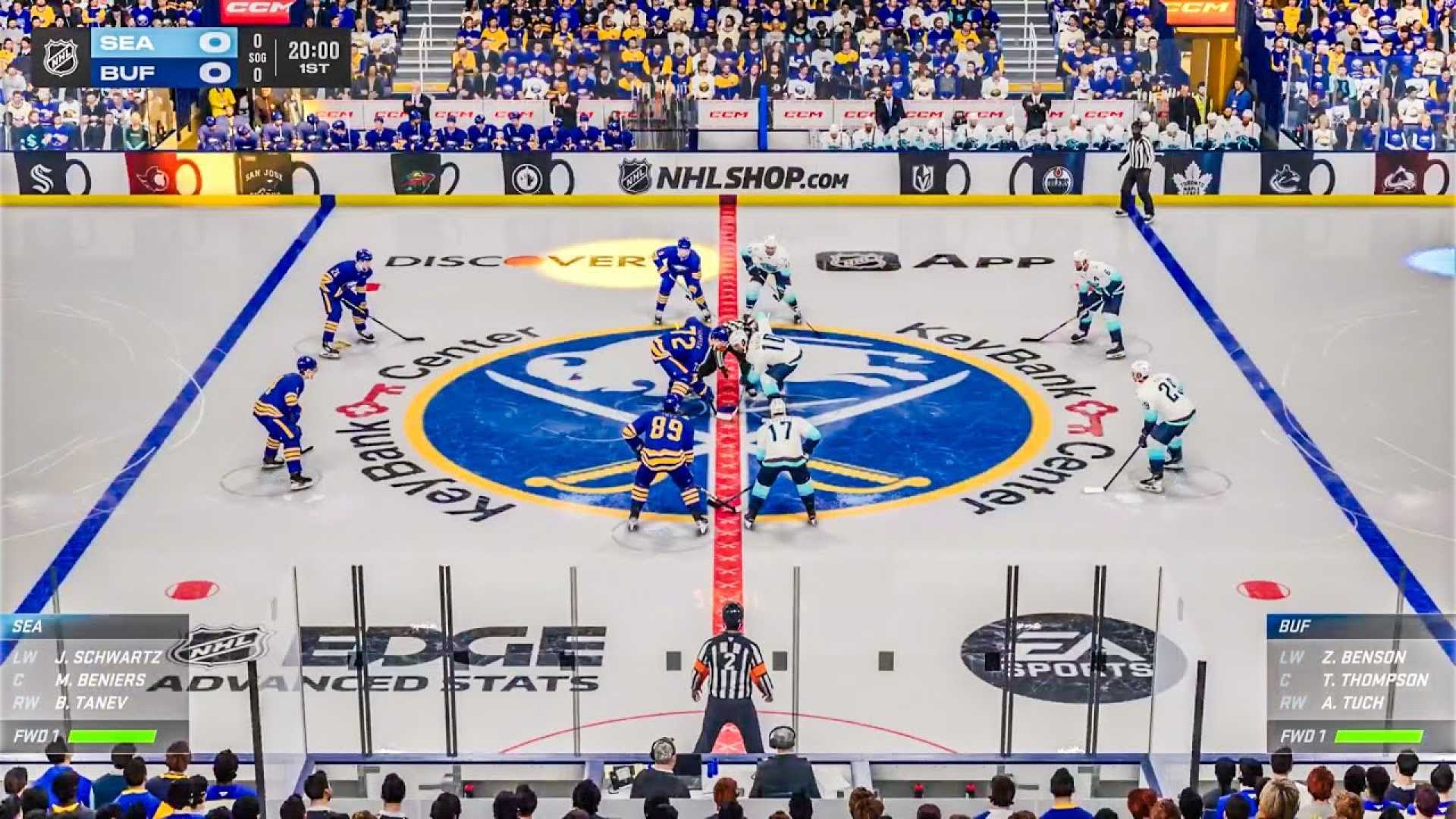 Seattle Kraken Vs Buffalo Sabres 2025