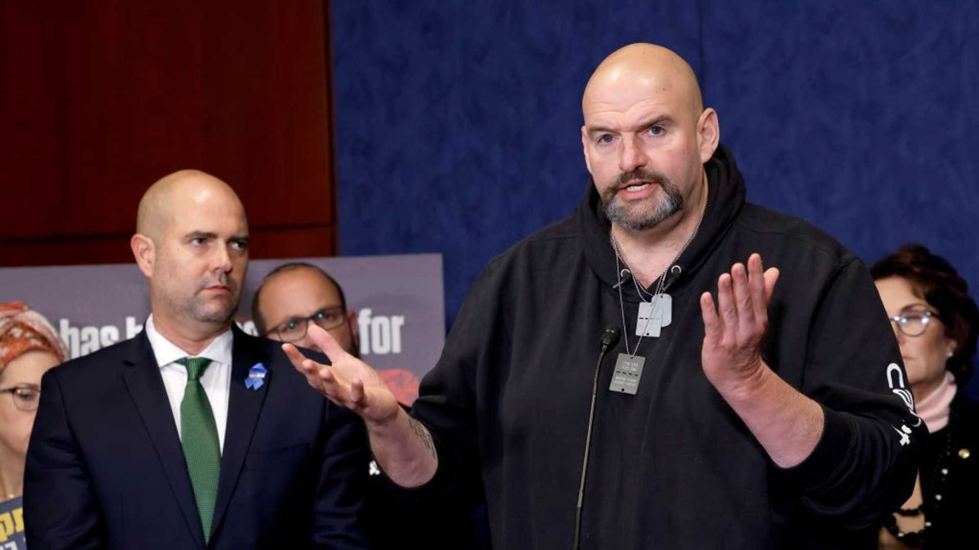 Sen. John Fetterman U.s. Capitol Press Conference 2024