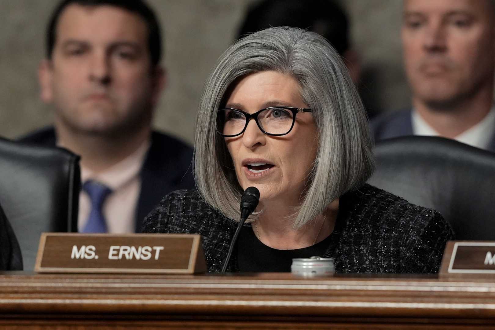 Senator Joni Ernst At Senate Hearing 2025