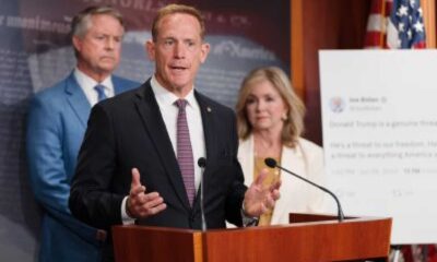 Senator Katie Britt And Ted Budd Press Conference