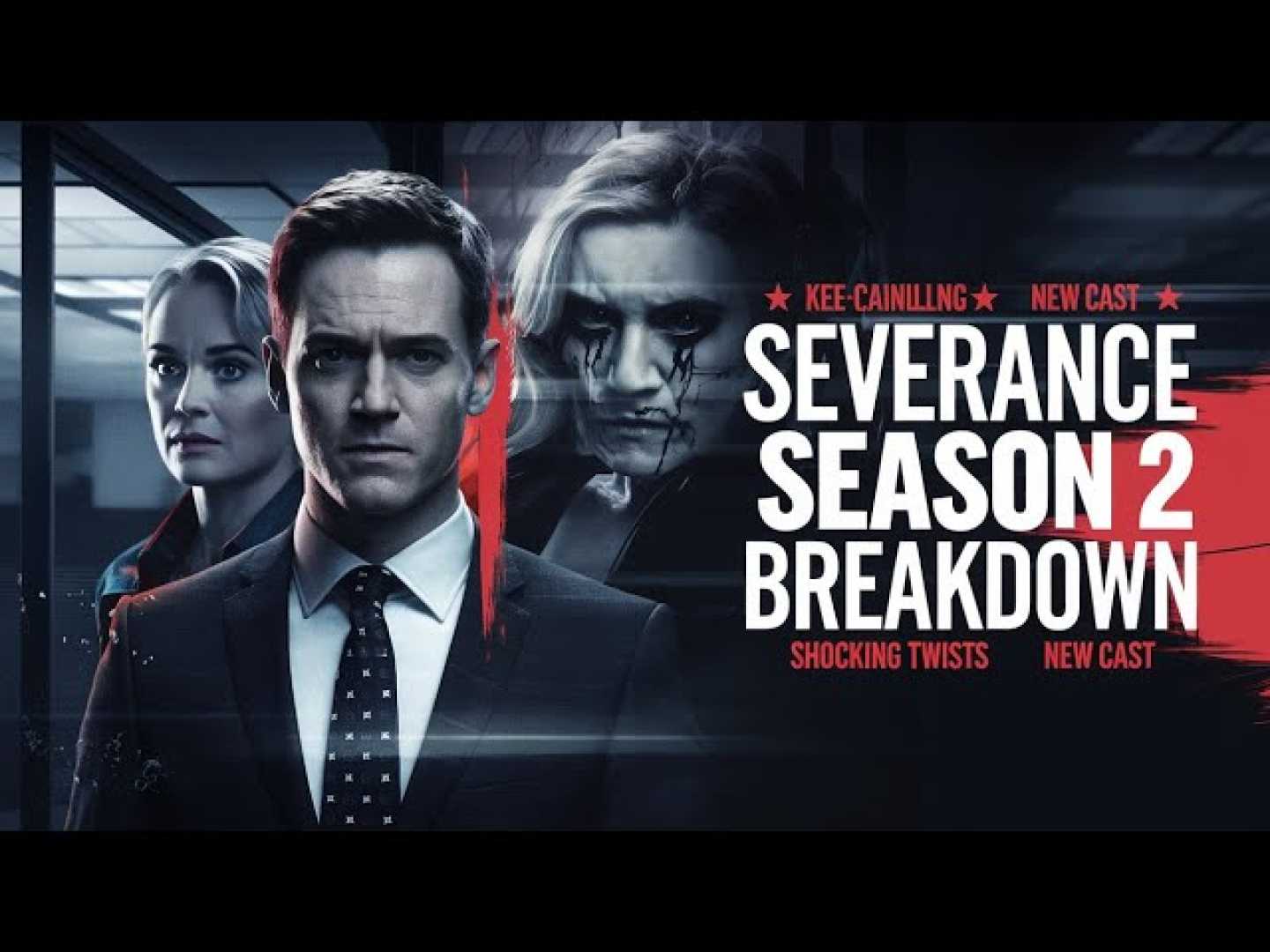 Severance Season 2 Cast Promotional Poster