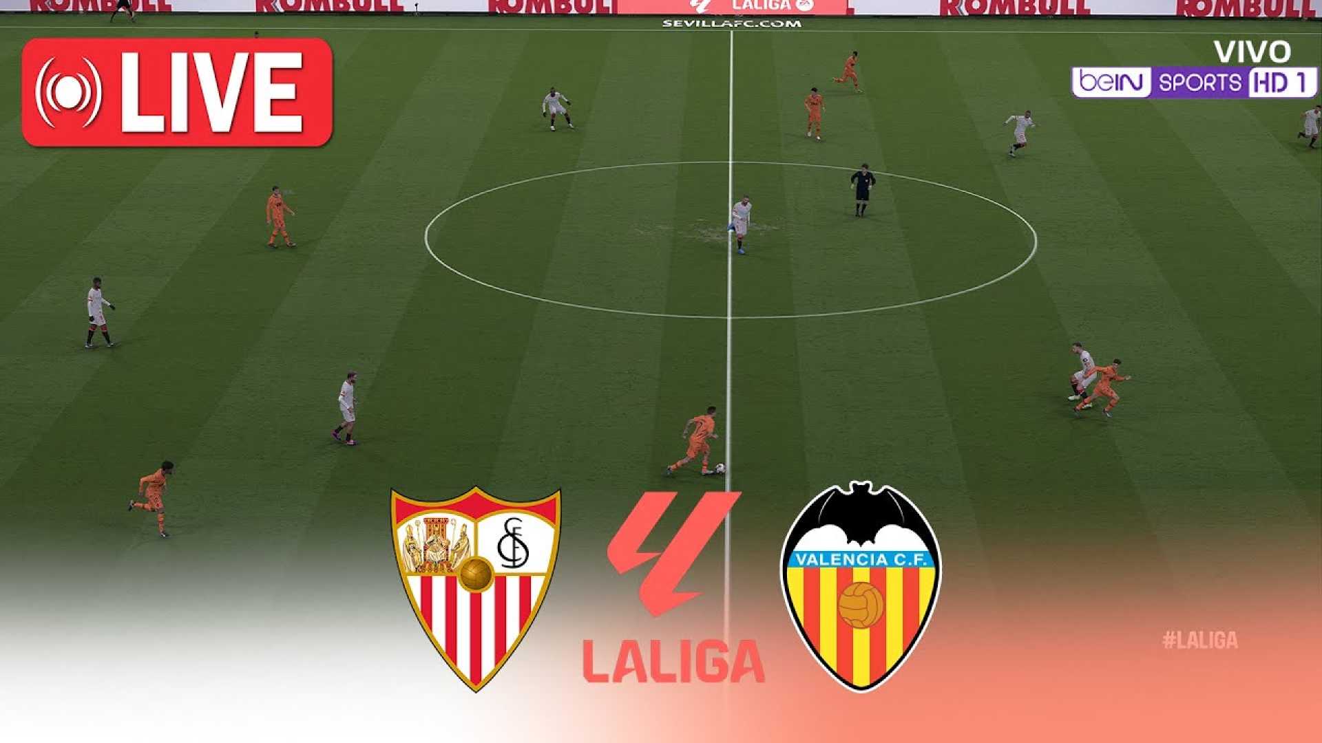 Sevilla Vs Valencia La Liga 2025 Match