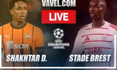 Shakhtar Donetsk Vs Stade Brest Champions League Match