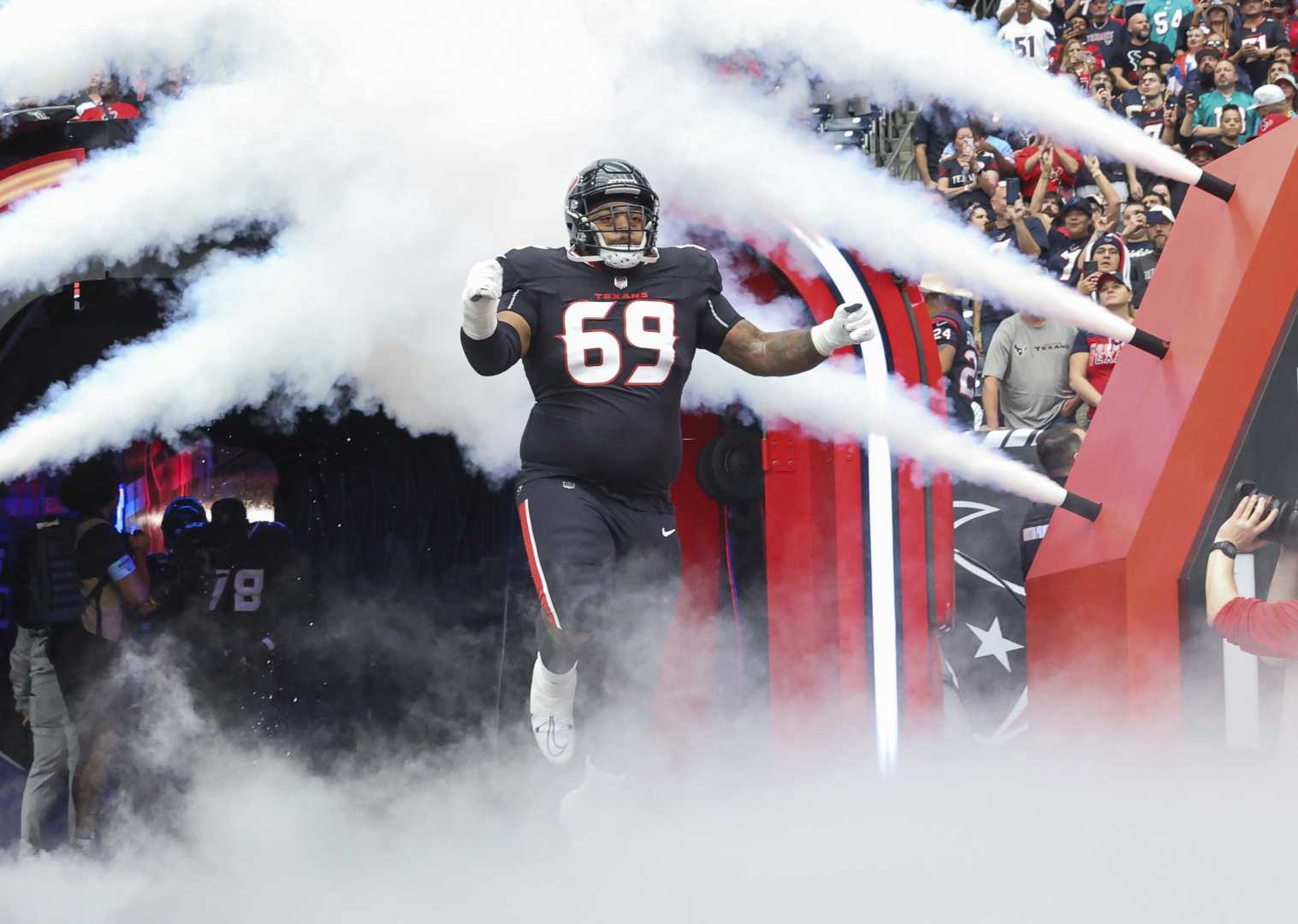 Shaq Mason Texans Afc Playoff Game 2025