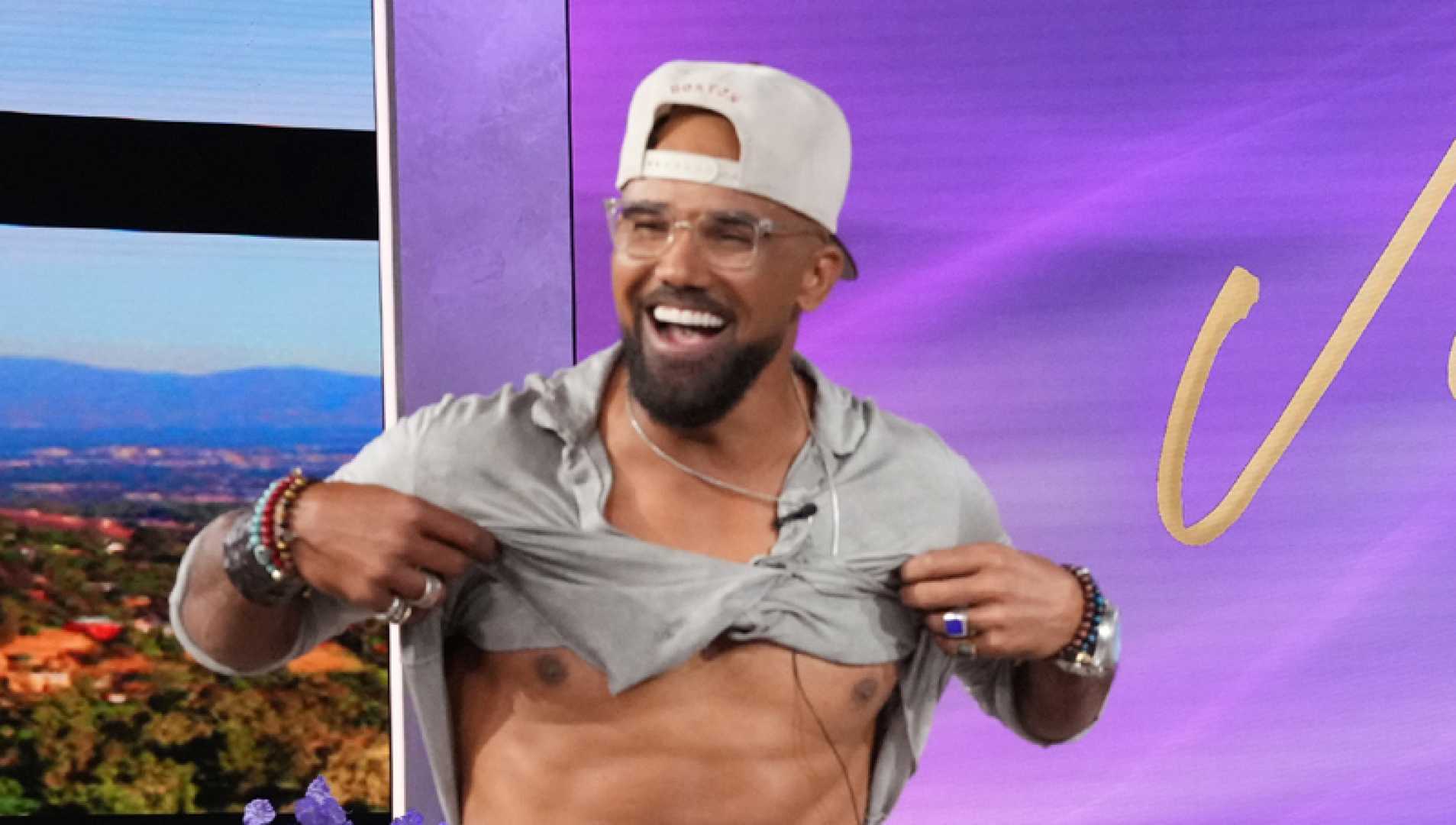 Shemar Moore Ripped Abs Interview 2025