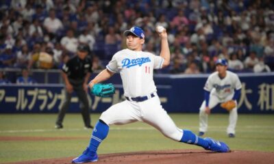 Shinnosuke Ogasawara Pitching For Chunichi Dragons