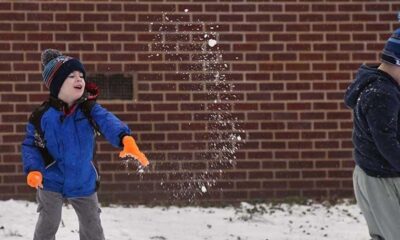 Snow In Saks Alabama Friday Morning