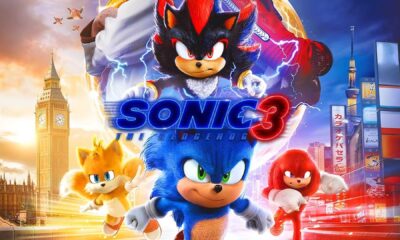 Sonic The Hedgehog 3 Movie Poster 2024