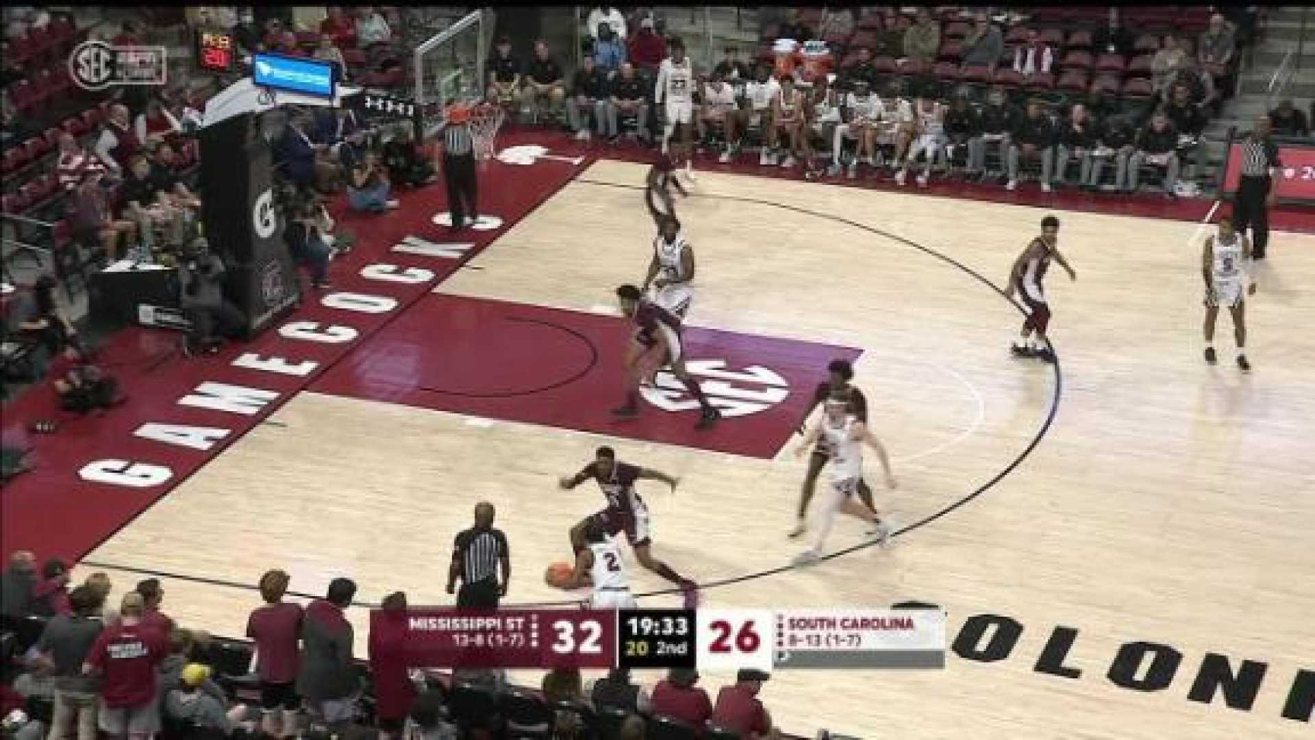 South Carolina Vs Mississippi State Basketball Game