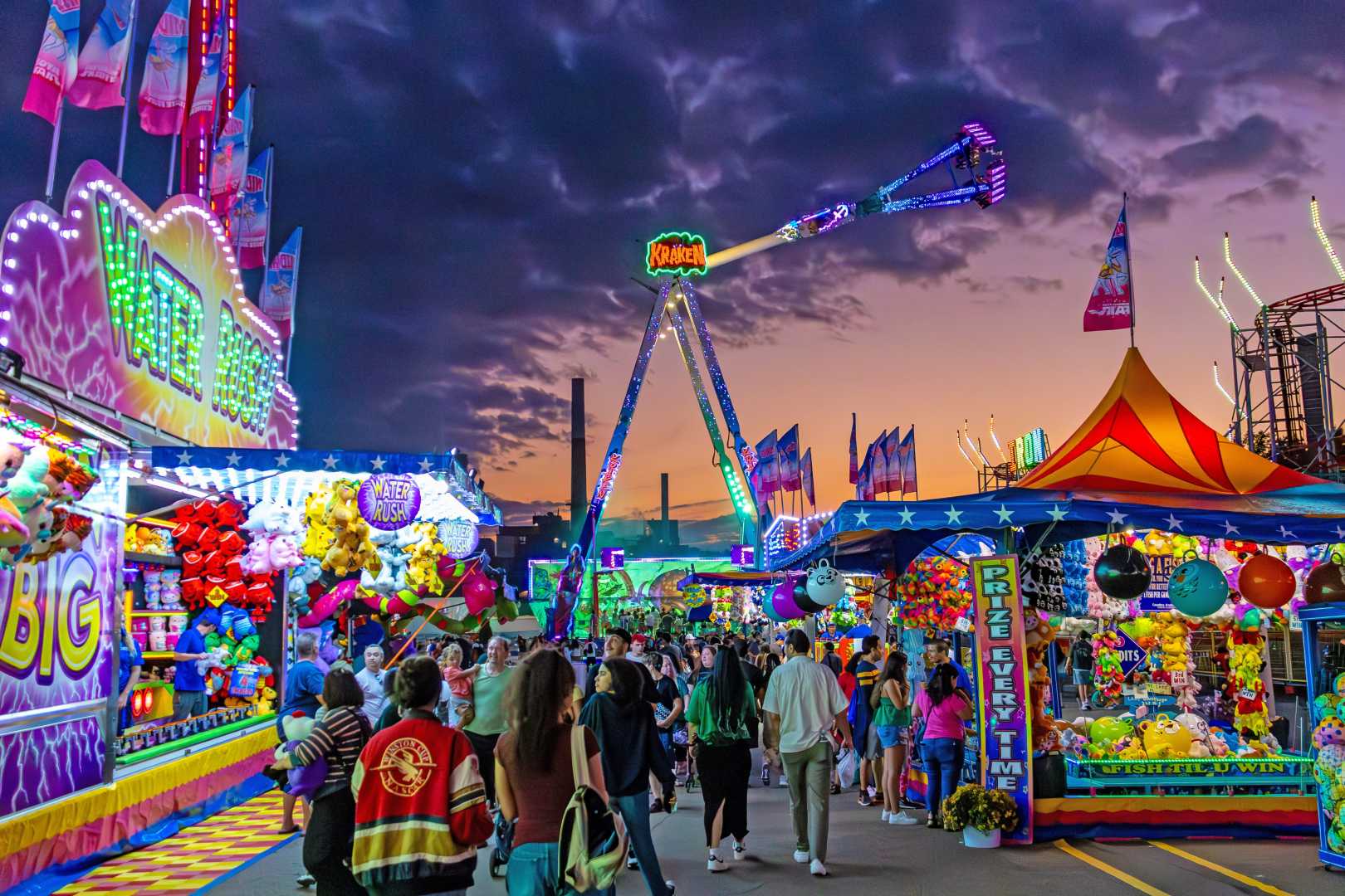 South Florida Fair Futuristic Food Display