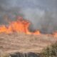 Southern California Brush Fire Near Oxnard Golf Course