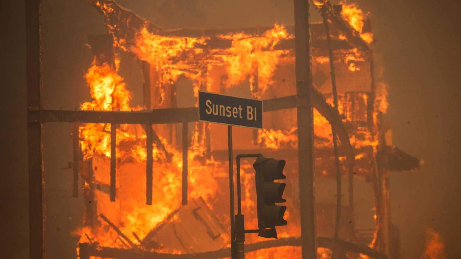 Southern California Wildfires 2025 Destruction