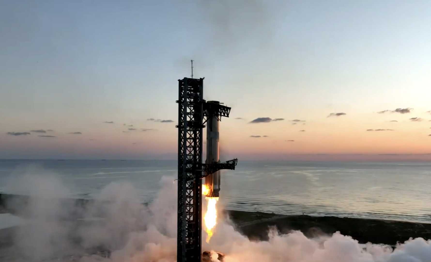 Spacex Starship Super Heavy Rocket Launch