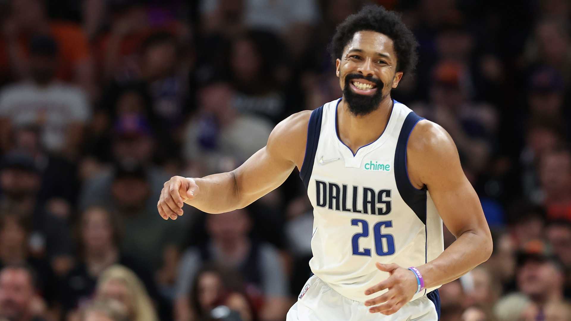 Spencer Dinwiddie Mavericks Bench Nba Game