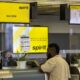 Spirit Airlines Check In Counter At Oakland International Airport