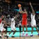 St. John's Red Storm Basketball Game Action