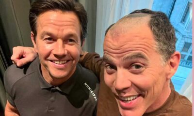 Steve O Mark Wahlberg Flight Risk Haircut Instagram