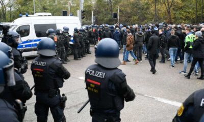 Stuttgart Psg Champions League Match Police Arrest