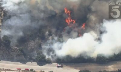 Sylmar Brush Fire Los Angeles County 2023