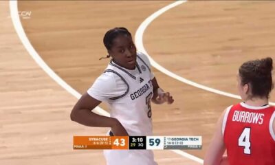 Syracuse Orange Vs Georgia Tech Basketball Game