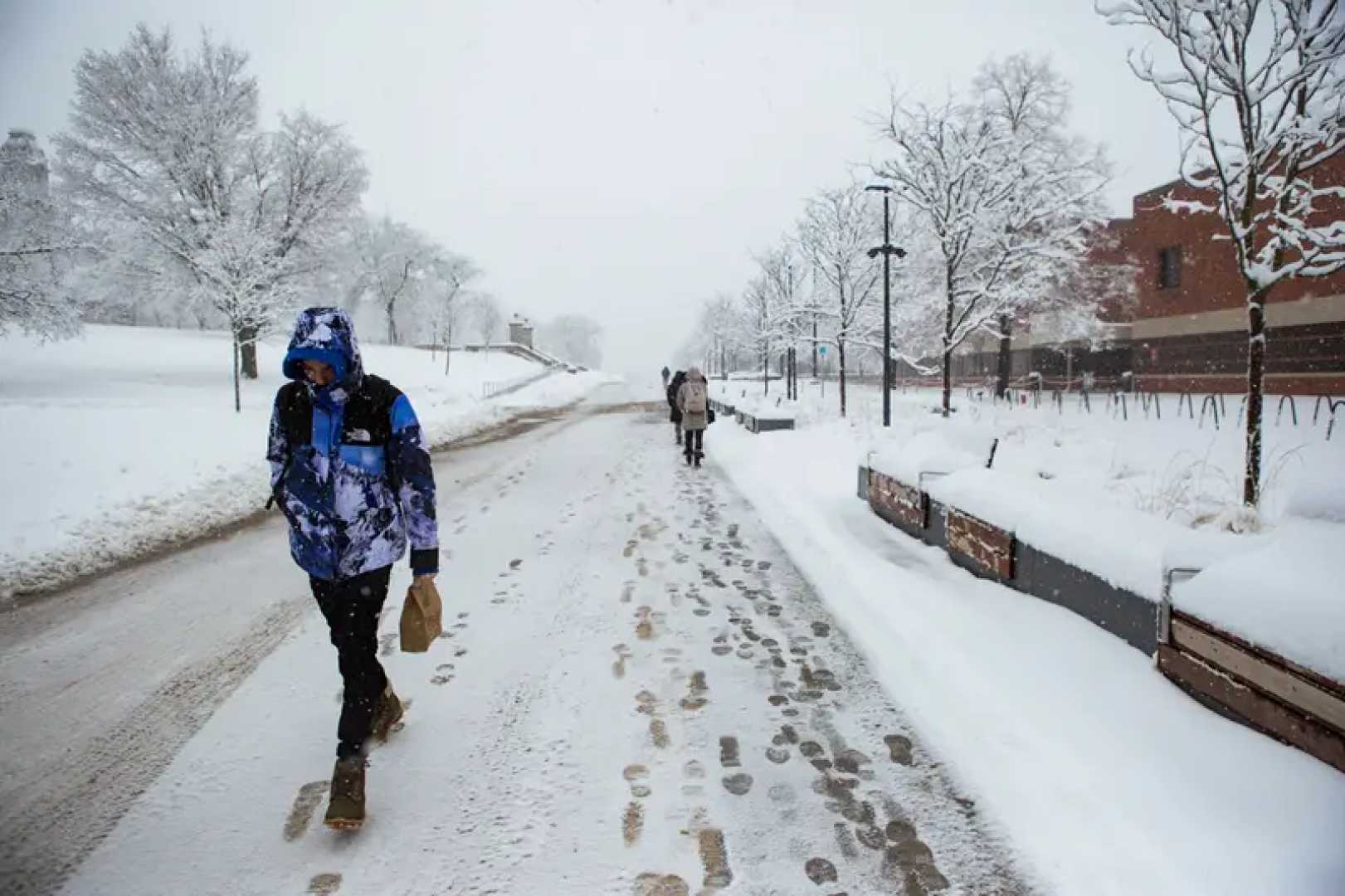 Syracuse School Snow Closure Winter Weather