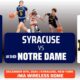 Syracuse Vs Notre Dame Basketball Game 2025