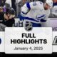 Tampa Bay Lightning Vs Los Angeles Kings Hockey Game