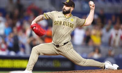 Tanner Scott Pitching For San Diego Padres