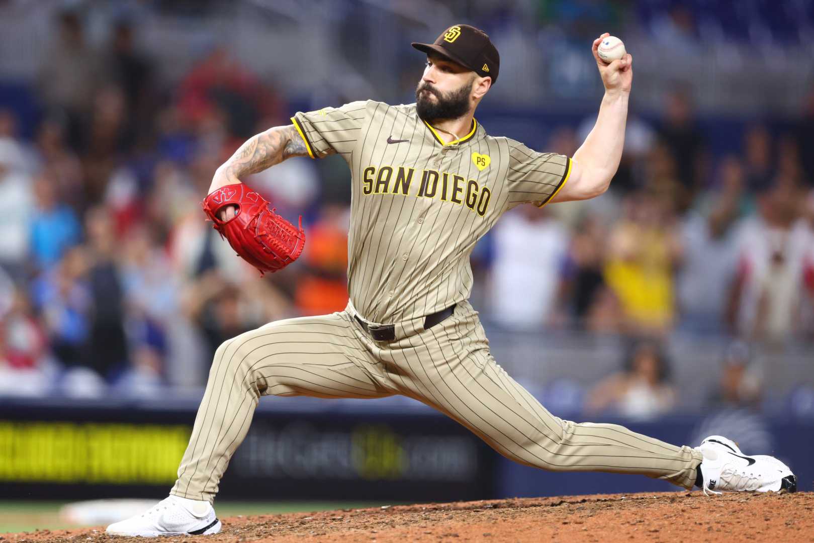 Tanner Scott Pitching For San Diego Padres