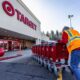 Target Store Exterior With Shopping Carts