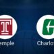 Temple Owls Vs Charlotte 49ers Basketball Game