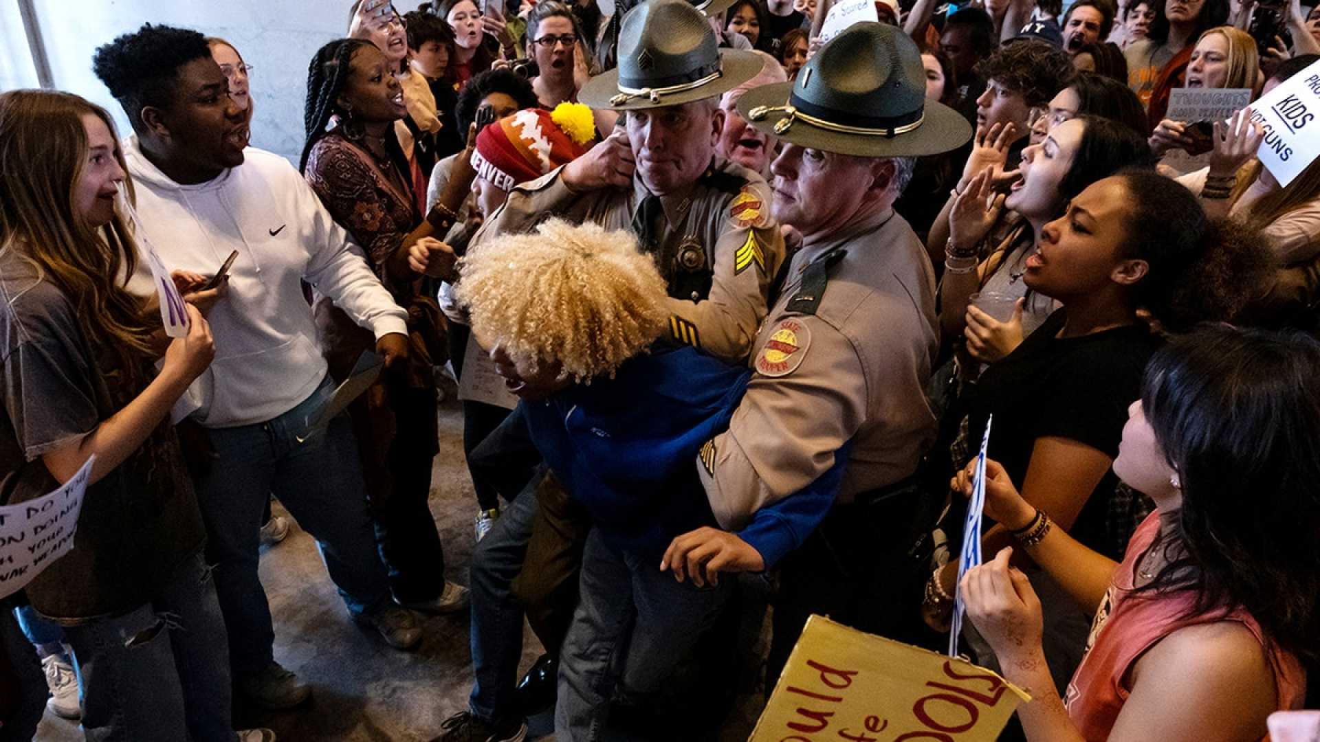 Tennessee Capitol Hill Political Rally 2025