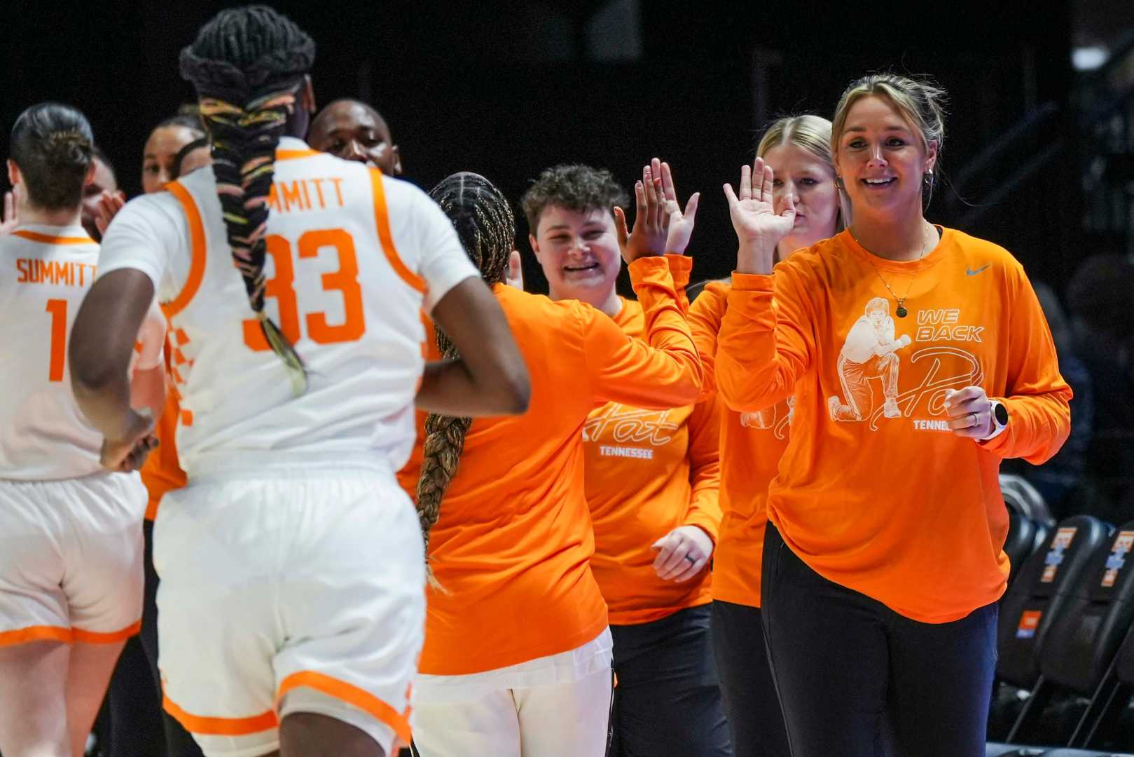 Tennessee Lady Vols Vs Texas Longhorns Basketball Game