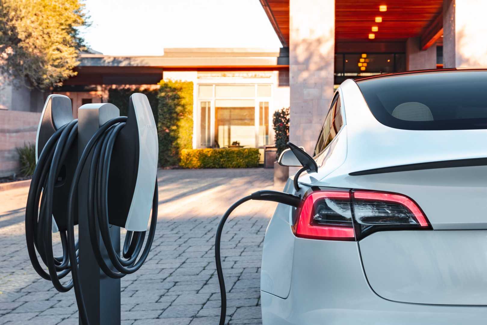 Tesla Model 3 Charging Station United States