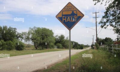 Texas Statewide Alert System Road Sign