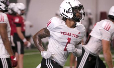 Texas Tech Micah Hudson Football Practice