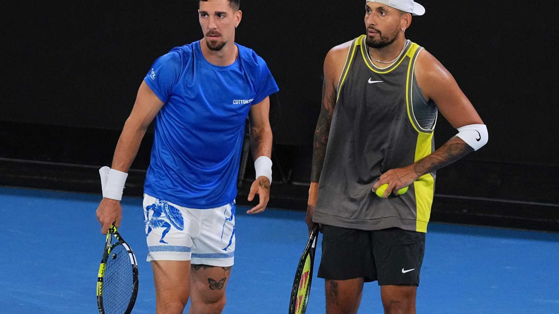 Thanasi Kokkinakis St Petersburg Exhibition Tennis